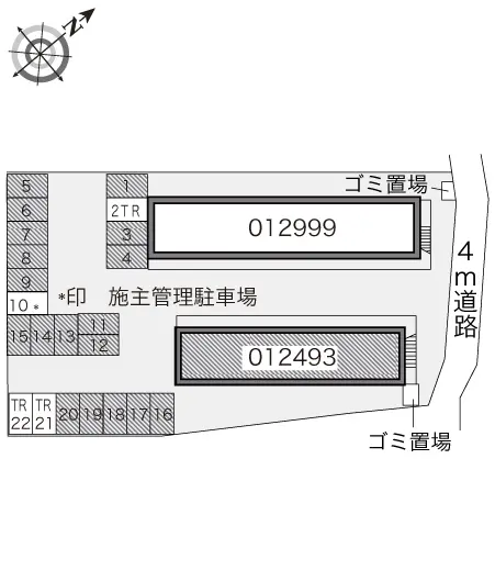 ★手数料０円★朝霞市宮戸３丁目　月極駐車場（LP）